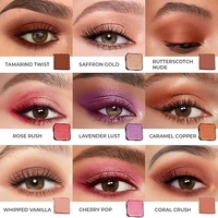 Just Herbs Eyeshadow Palette 9 in 1 Long Lasting Blendable Eye Makeup Palette