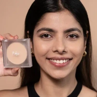 Ruby Organ's Compact Setting Powder SP 1  (35) For light skin tones  The power of a loose setting powder in the convenience of a trusty compact. This is a lightweight tinted setting powder that's ideal for setting makeup in place and for touch-ups on-the-go. This powder has a light-medium coverage that gives you a soft diffused effect, controlling shine and blurring pores. 