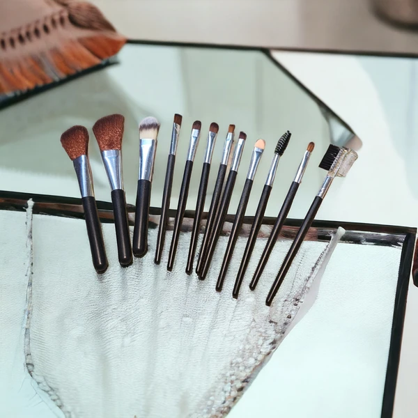 Set Of Makeup Brushes