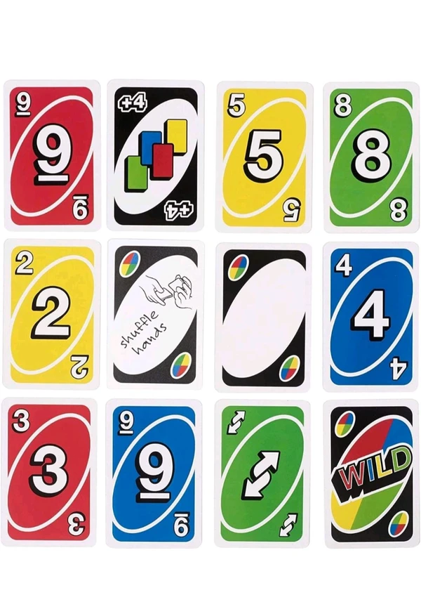 Mattel Uno Playing Card Game for 7 Yrs and Above for Adult,set of 112 cards