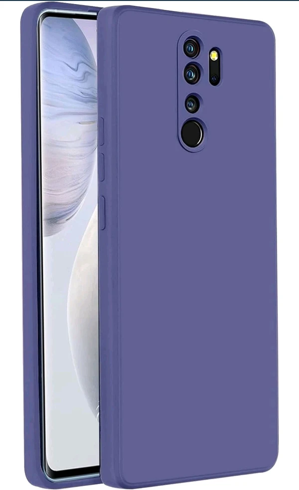 Silicone Soft Back Cover Case for Redmi Note 8 Pro - Mauve