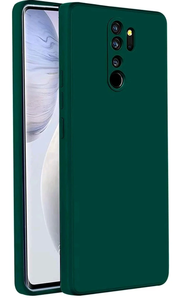 Silicone Soft Back Cover Case for Redmi Note 8 Pro - Pine Green