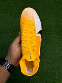 Mercurial Vapor 13 FG Yellow High-top With Lace  - 8.5