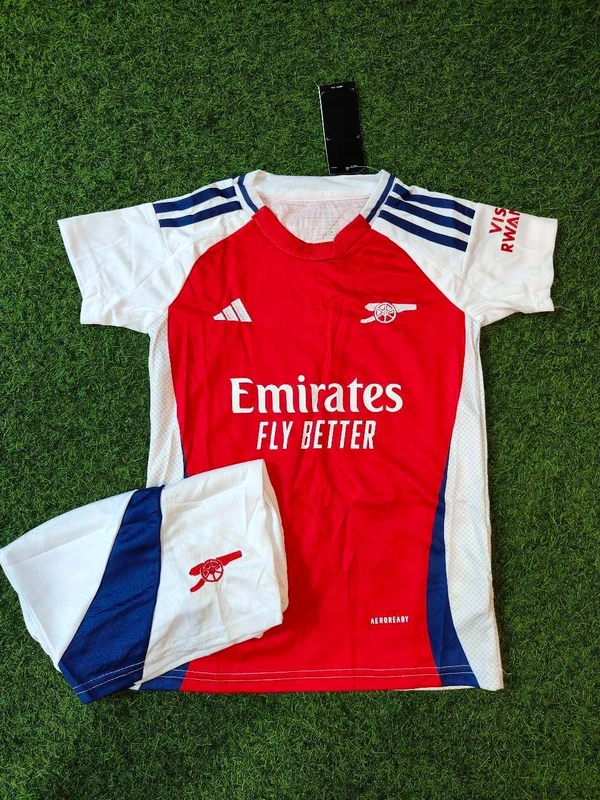 Kids Arsenal Home Red Colour Jersey Set - 16-18