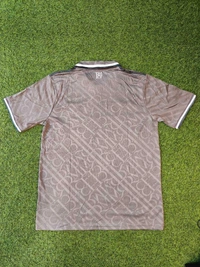 Madrid 3rd Kit Grey Colour Jersey Set - L