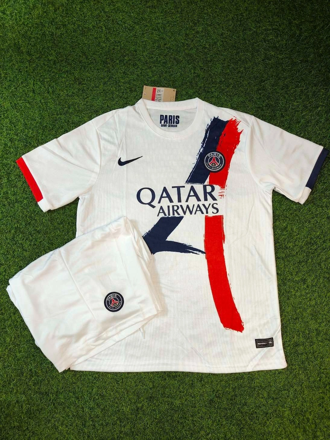 PSG Away White Colour Jersey Set