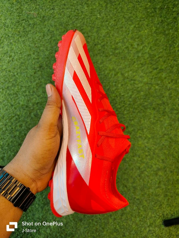 Astro/ Turf Boot Adidas CrazyFast Red Color  - 9