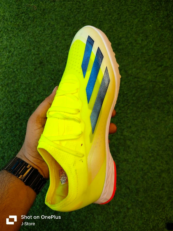 Astro/Turf Boot Adidas CrazyFast Light Yellow Colour  - 8