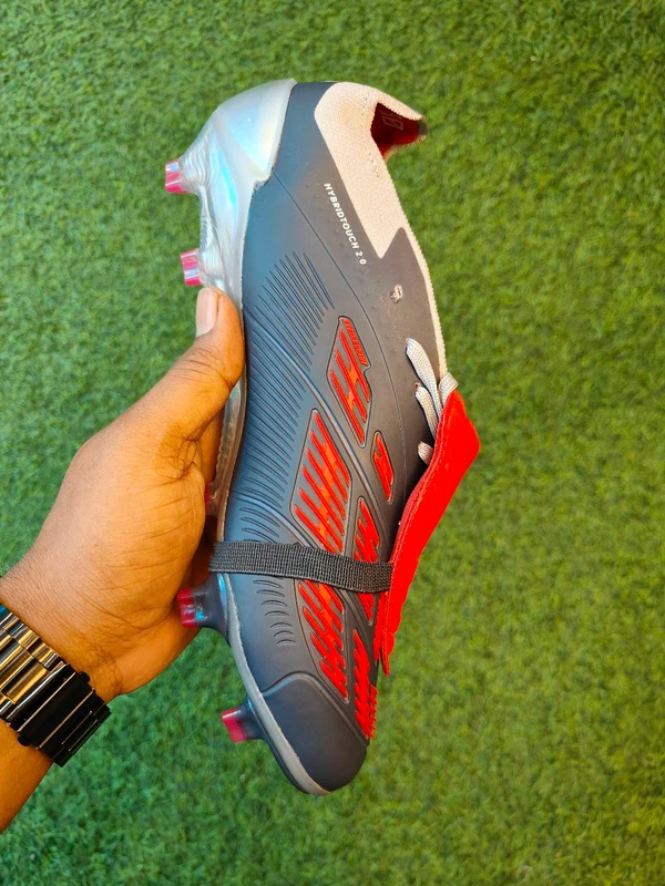 Predator Grey And Red Color With Tongue  - 7.5