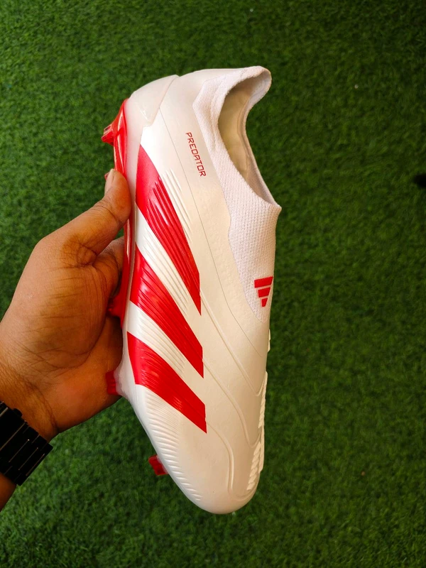 Predator White And Red Color Without Less - 9.5