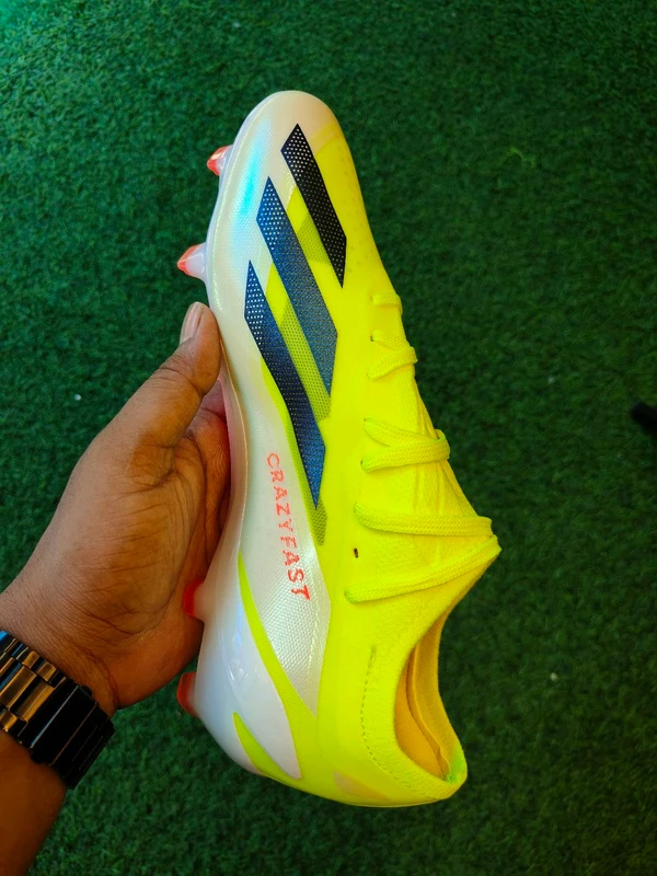 Adidas CrazyFast Light Green And Orange Mix Colour  - 8