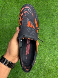 Predator Foldover Elite Black Orange Next-gen FG - 9.5
