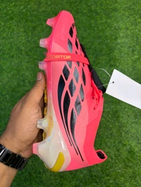 Predator Foldover Elite Next-gen Red FG With Lace - 8