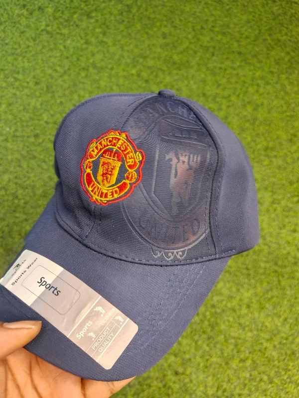 Manchester United Navy Blue Colour Cap