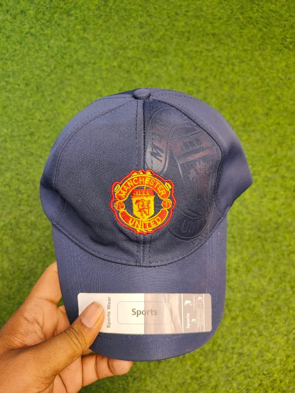 Manchester United Navy Blue Colour Cap