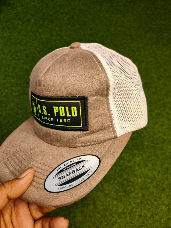 Polo Grey Colour Cap