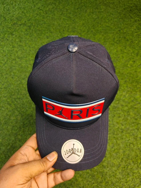 Paris Navy Blue Color Cap