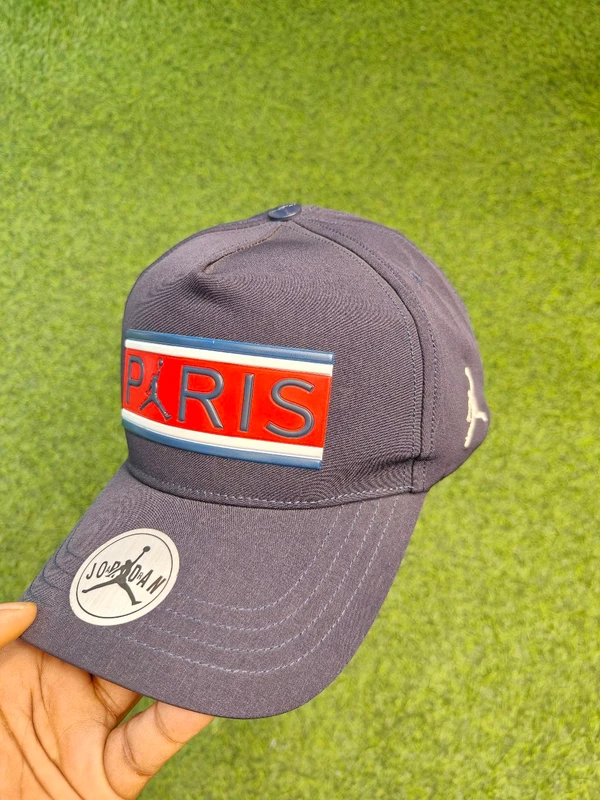 Paris Navy Blue Color Cap