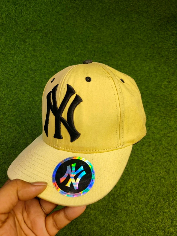 New York Cream Colour Cap