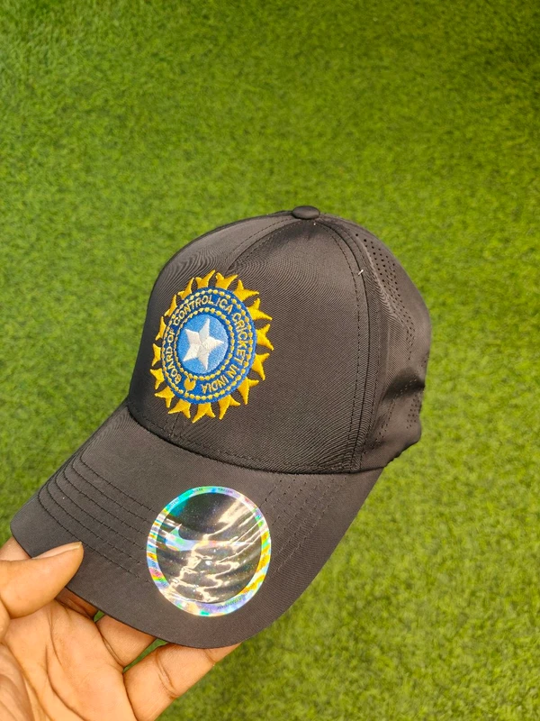 Indian Cricket Team Black Colour Cap