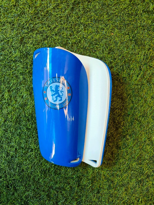 Big Size Shin Guard - Blue