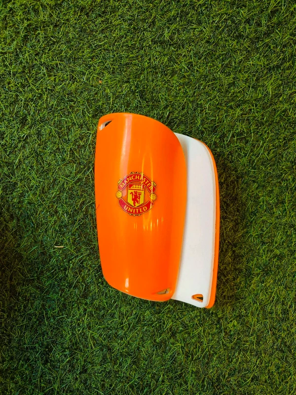 Big Size Shin Guard - Web Orange