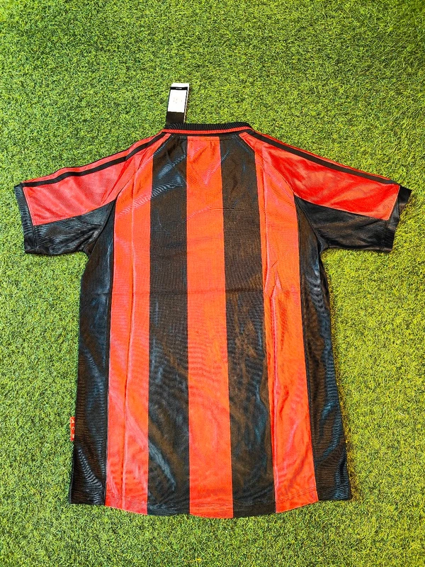 Retro AC Milan Home 1998-99 Half Sleeve - XXL