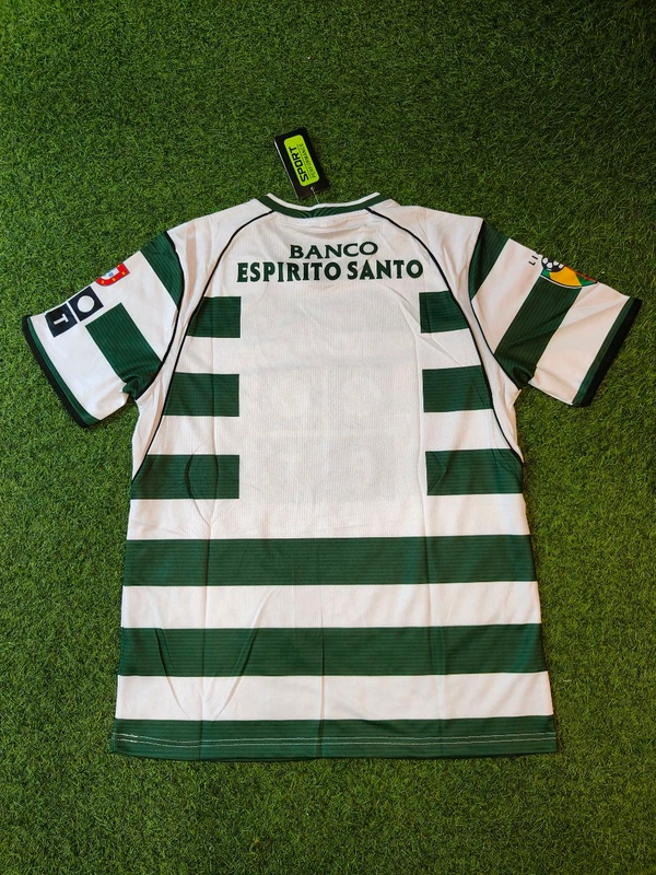 Retro Sporting Lisbon 2001-03 Home Jersey - S