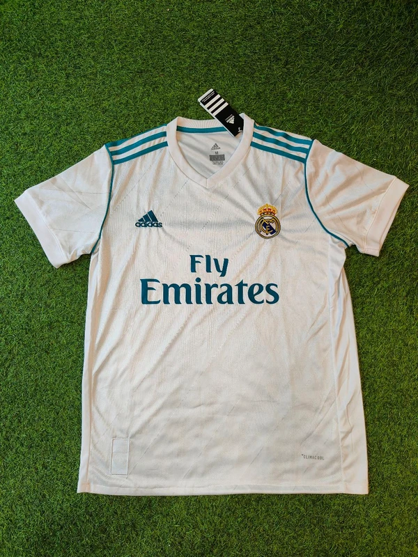 Retro Real Madrid 17/18 Home Jersey - S