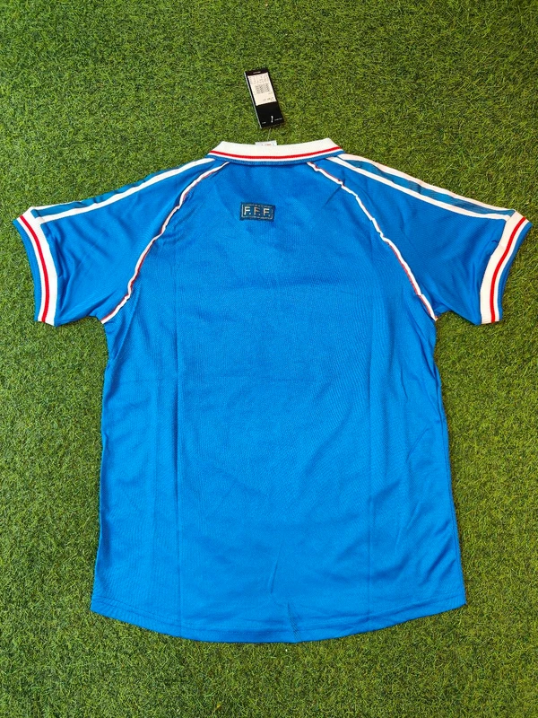 Retro France 1998 Home Jersey - S