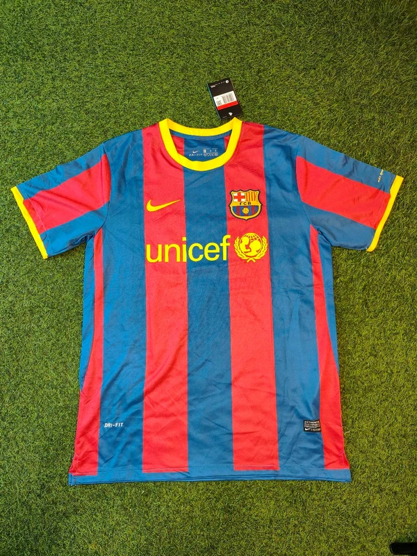 Retro Barcelona 2010 Home Jersey - S