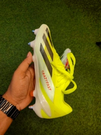 CrazyFast Orange Color Metal Changer Boot - 7.5