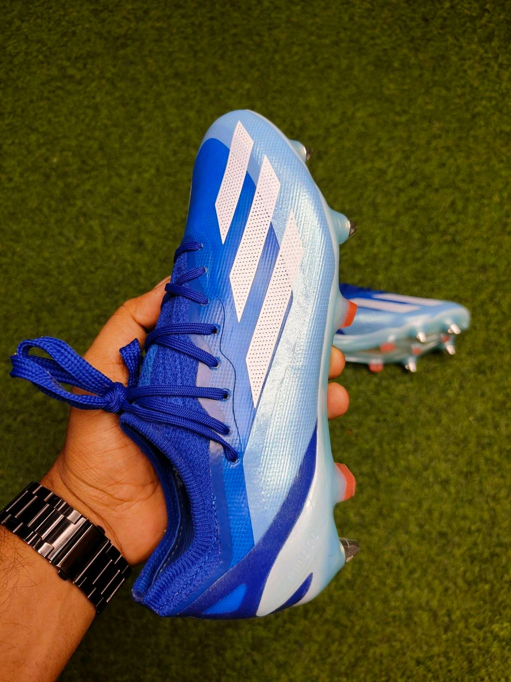 Adidas CrazyFast Blue Colour Metal Changer Boot