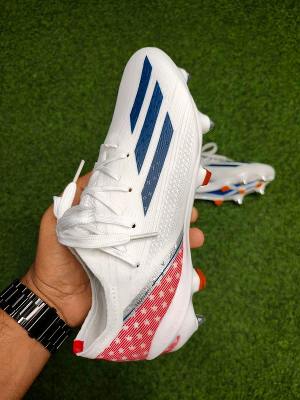 Adidas SpeedPortal White Colour Metal Changer Boot - 8