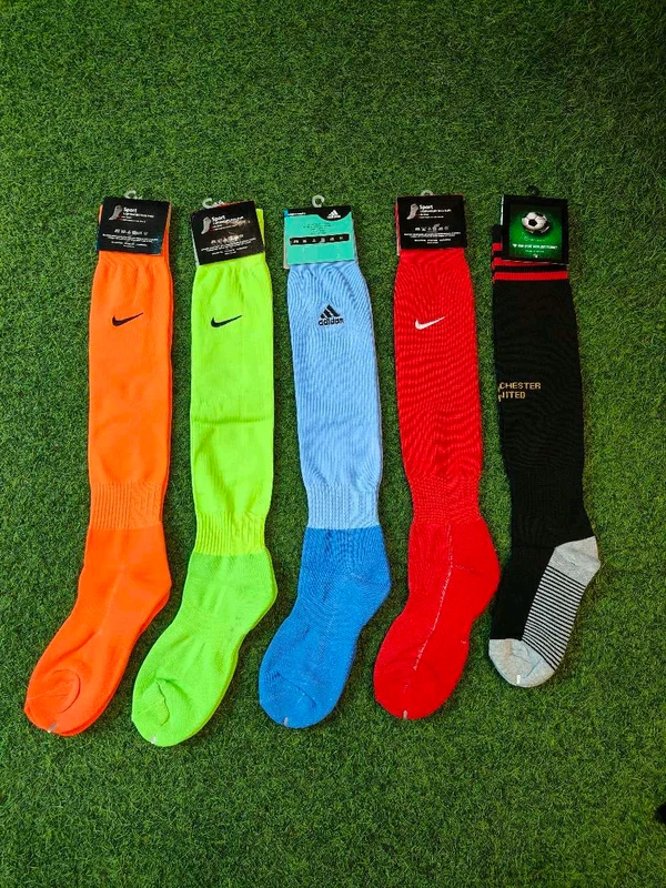 Full Length Football Socks(1 Pics) - Red