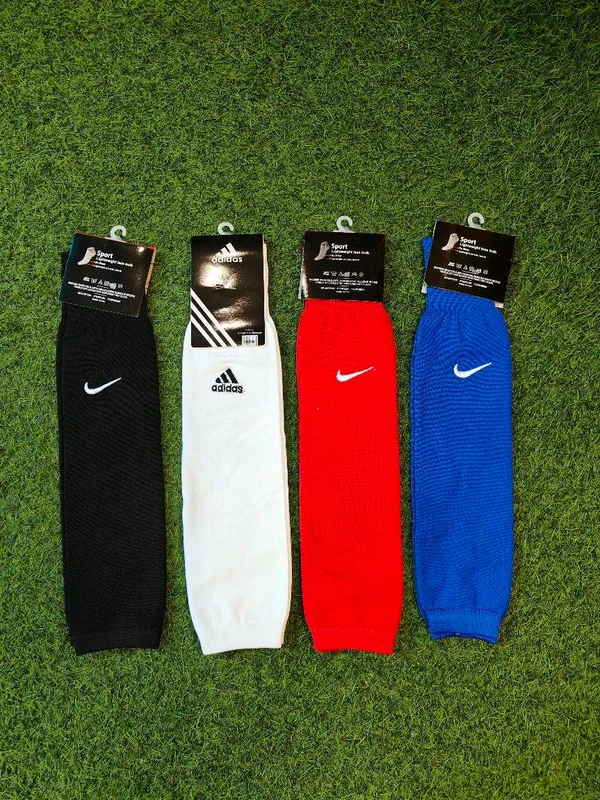 Football Crop Socks( 1 Pics) - Red