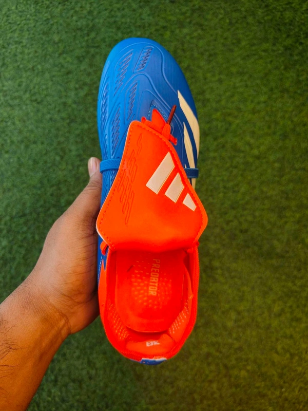 Predator Blue And Orange Colour Foldover With Less - 8