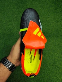 Predator Black And Red Color Foldover Tranning Boot - 8