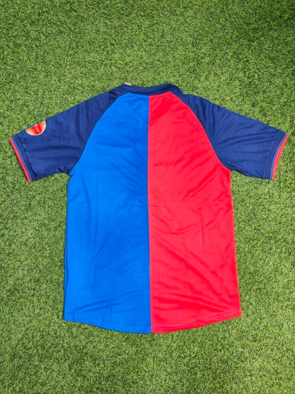Retro Barcelona 1999-00 Home Half Sleeve  - S