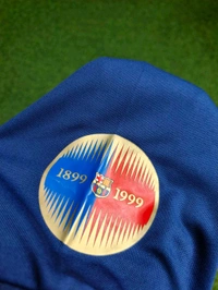 Retro Barcelona 1999-00 Home Half Sleeve  - L