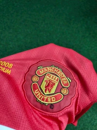 Retro Manchester United 2008-09 Home Half Sleeve  - XL