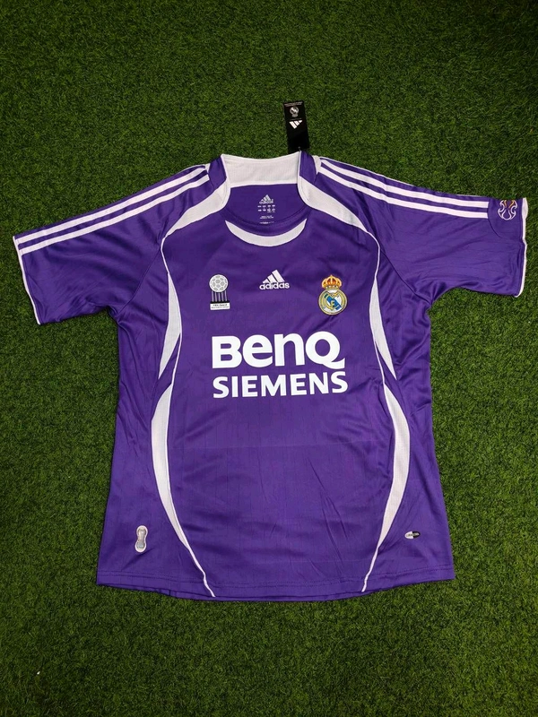 Retro Madrid 2006-07 3rd Kit Half Sleeve - M