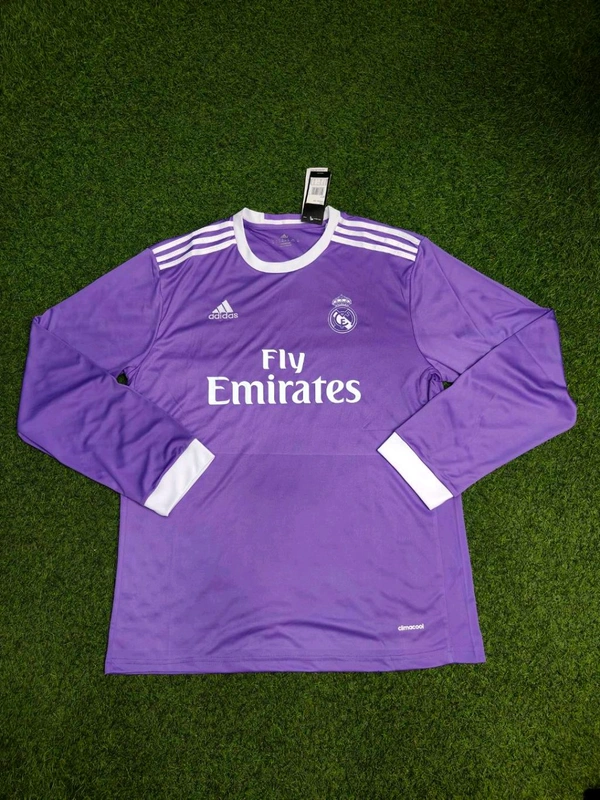 Retro Madrid 2016-17 Away Full Sleeve - S