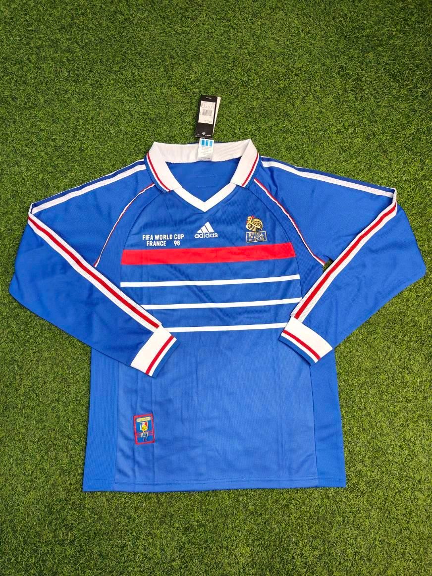 Retro France 1998 Fifa World Cup Full Sleeve