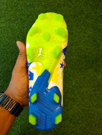 Future Ultimate White And Blue Colour Low Ankle - 6