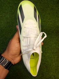Crazyfast Light Green Colour Astro/Turf Boot With Less  - 6.5