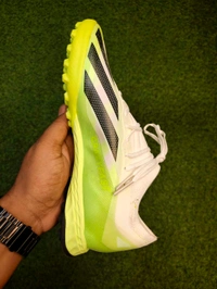 Crazyfast Light Green Colour Astro/Turf Boot With Less  - 6.5