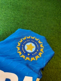 India Cricket Blue Practice Jersey Player Edition  - L