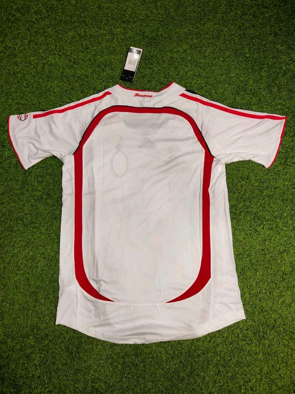 Retro AC Milan Away 2006-07 Half Sleeve  - L