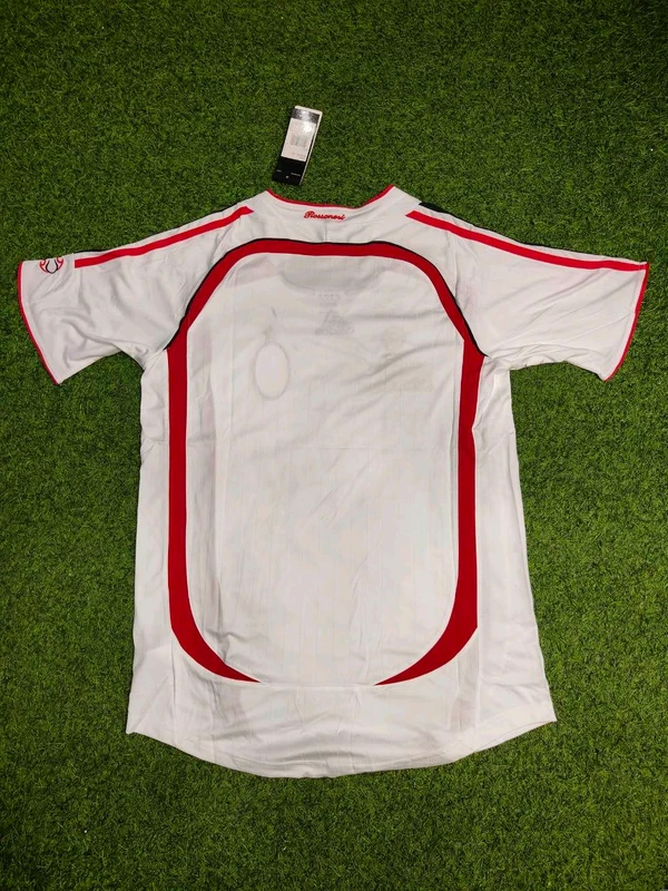 Retro AC Milan Away 2006-07 Half Sleeve  - XXL